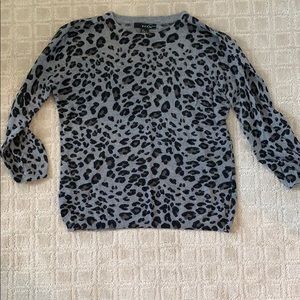 MNG Suit by Mango leopard print sweater